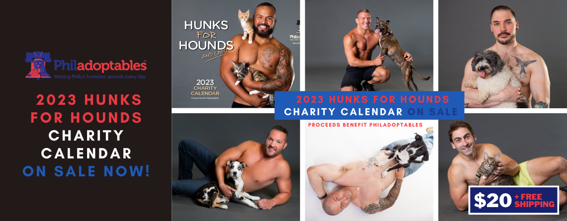2023 Hunks for Hounds Charity Calendar ON SALE NOW!