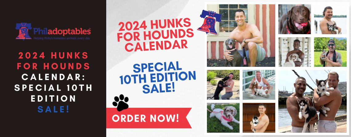 2024 Hunks for Hounds Calendar: Special 10th Edition Sale!