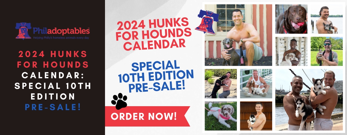 2024 Hunks for Hounds Calendar: Special 10th Edition Pre-Sale!