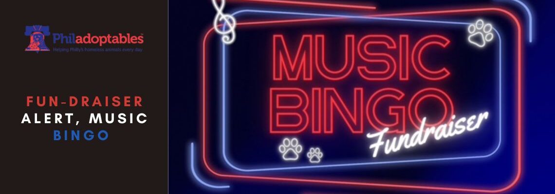 FUN-draiser alert!! MUSIC BINGO!